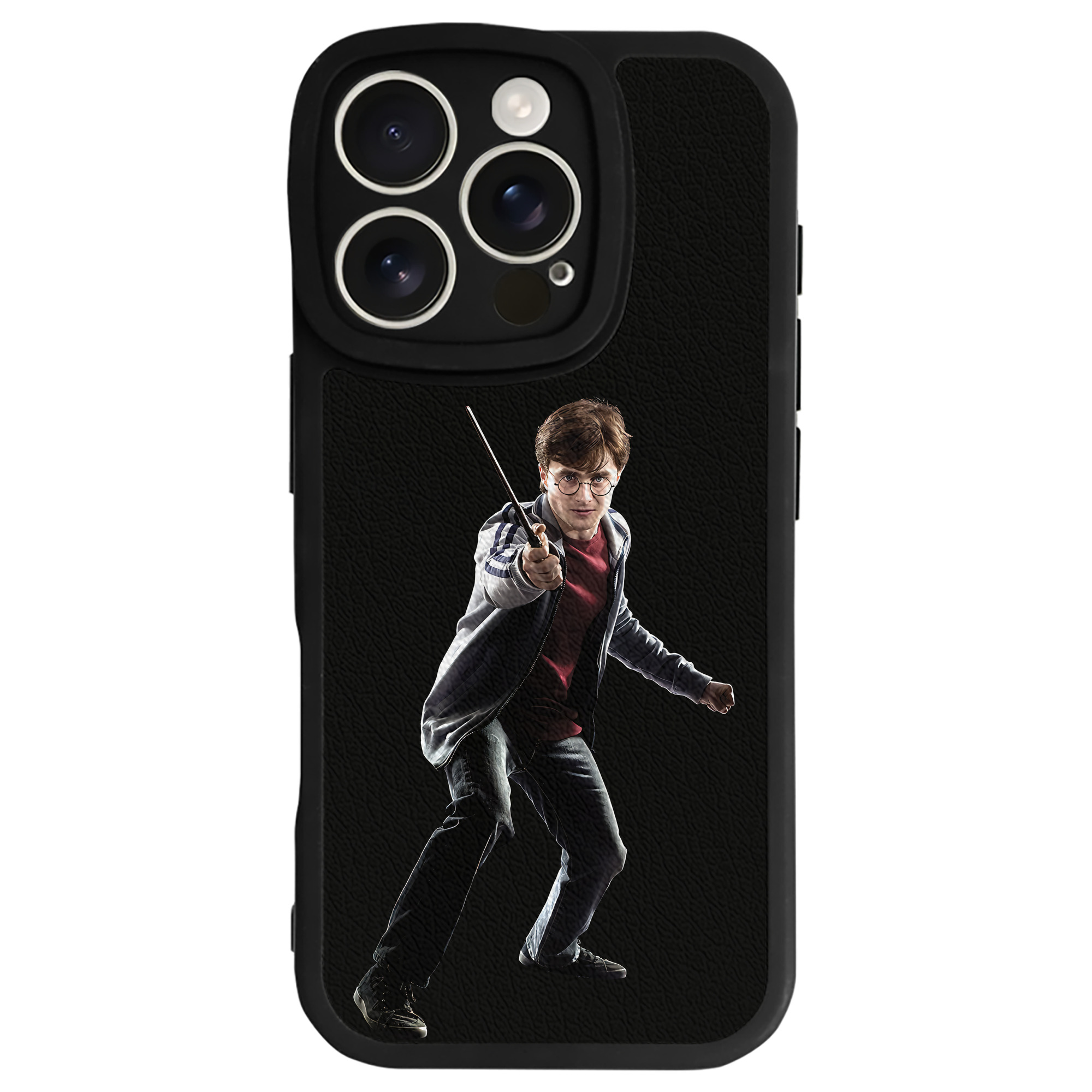 （画像用） Harry Potter ハリー・ポッターシリーズ 【iPhone 16シリーズ対応】シリコンスマホケース（レザー調） 材質：シリコン